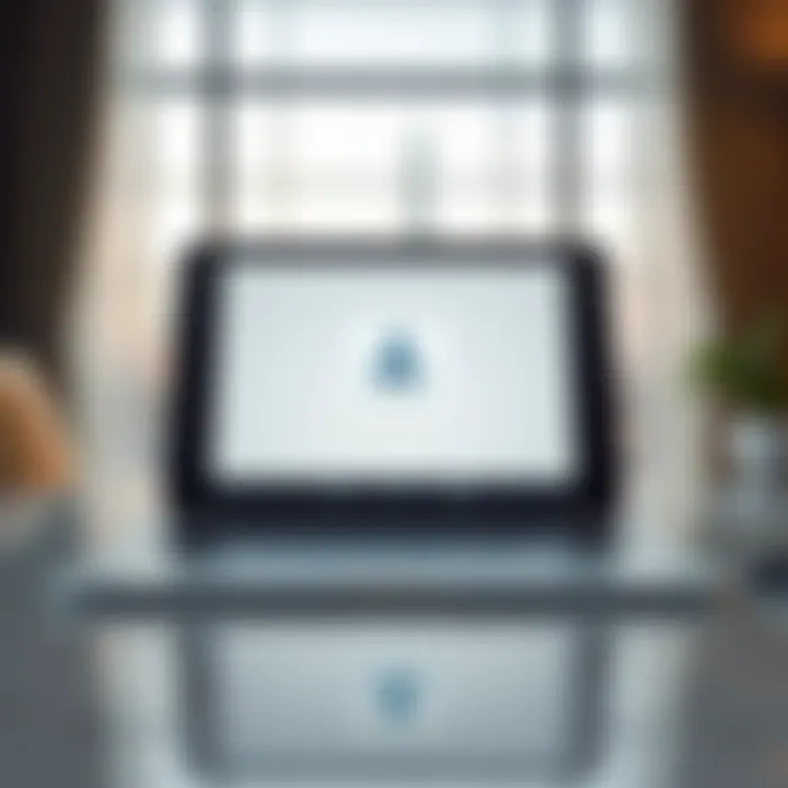 A digital device displaying a user-friendly interface for document downloading