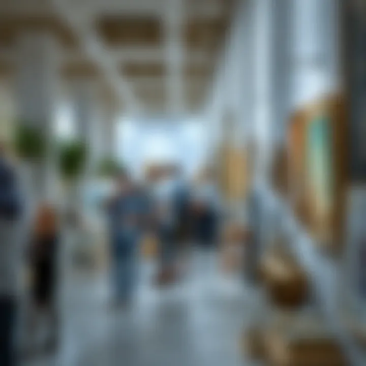 Cultural art exhibition in Al Quoz