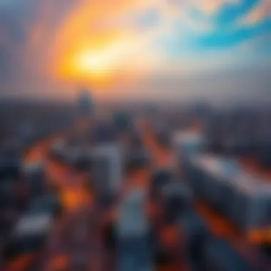 Aerial view of Dubai showcasing various residential areas