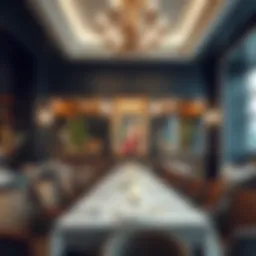 Elegant interior design of Al Beiruti