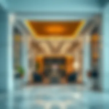 Interior Amenities of Al Khor Tower C Interior of Al Khor Tower C highlighting modern amenities and spacious layout