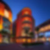 Stunning architecture of Alserkal Avenue showcasing modern design