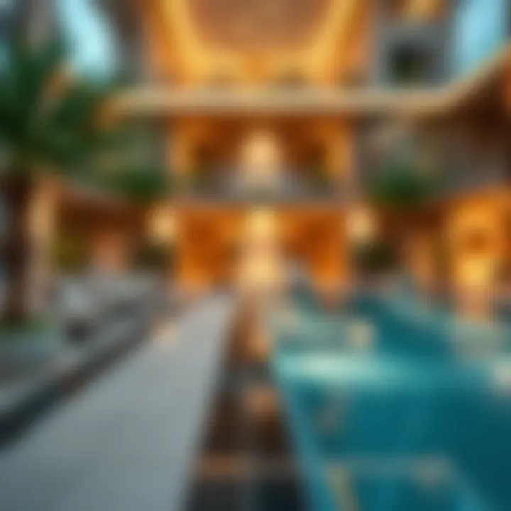 High-end amenities offered at فايف بالم جميرا فيلج, emphasizing luxury living