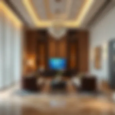 Modern Interior of Bay Central Residence Luxurious interior of a Bay Central residence showcasing modern design