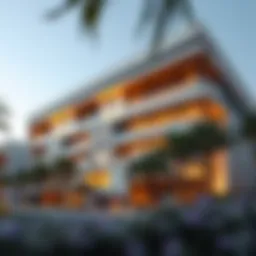 Exterior view of مول ديرفيلدز showcasing modern architecture