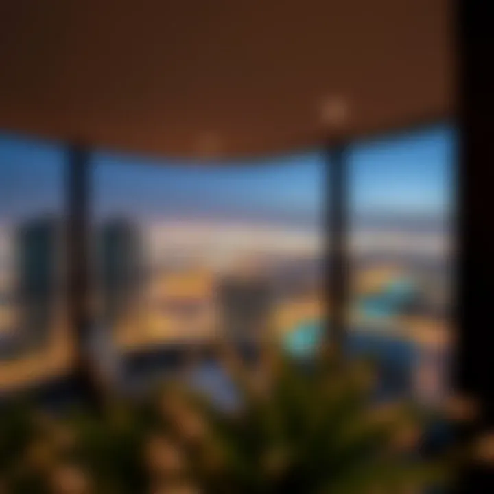 Breathtaking Panoramic Views Stunning panoramic view from the balcony of a Park Tower unit