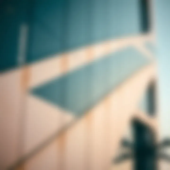 Close-up of the innovative facade of Damac XL Tower highlighting its modern materials