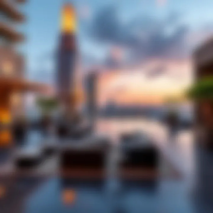 Luxurious amenities provided by Dec Towers for residents