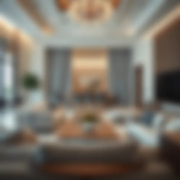 Amenities in a one-bedroom flat