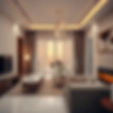 Modern living space in Al Qusais