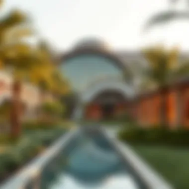 Architectural beauty of eco-friendly structures within Al Barari Park