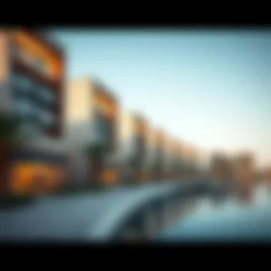 Architectural Marvels of Al Hamra Island Innovative architectural design of Al Hamra Island's residential complexes