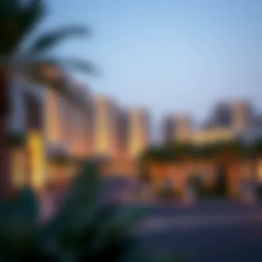 Future development plans for Al Jaddaf depicted in an artistic representation.