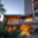 Modern Architectural Design of Al Noor Building 1 Stunning exterior view of Al Noor Building 1 showcasing modern architecture