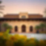 Exterior view of Al Shindagha Museum showcasing traditional architecture