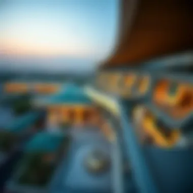 Aerial View of Al Twar Centre Aerial view of Al Twar Centre showcasing its architectural design