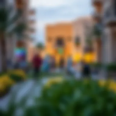 Vibrant community spaces in Al Wasl Zabeel