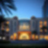 Architectural Elegance of المنار مول Exterior view of المنار مول showcasing its unique architectural features