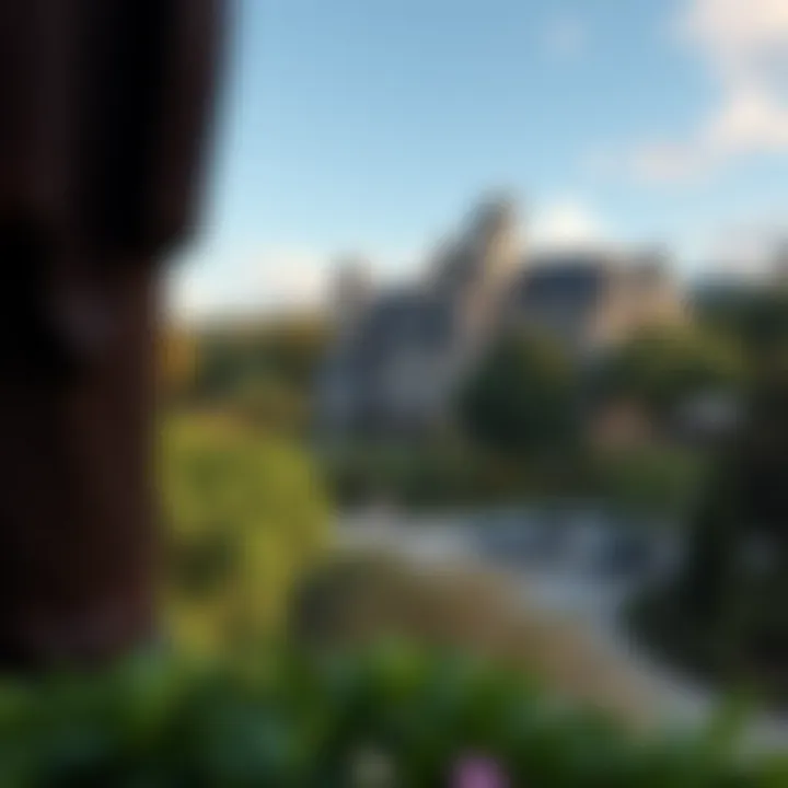 Stunning view of Biltmore Residences surrounded by lush greenery