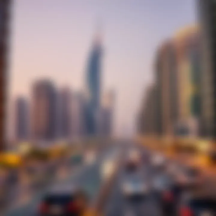 Investment Landscape of Business Bay Investment opportunities in Business Bay highlighted in a visual format