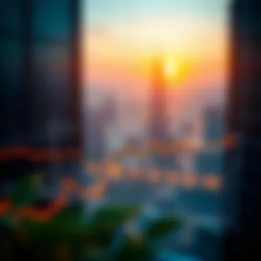 Investment potential graph highlighting market trends