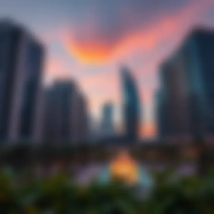 Investment opportunities represented through real estate developments near DIFC Central Park.