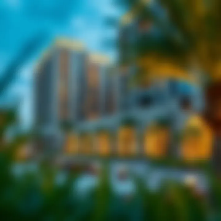 Architectural design of residential buildings in Discovery Gardens