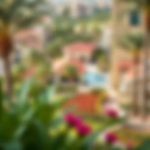 Lush gardens and vibrant community in Discovery Gardens