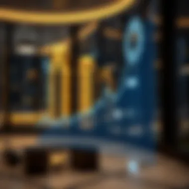 Graph depicting trends in Dubai's real estate market