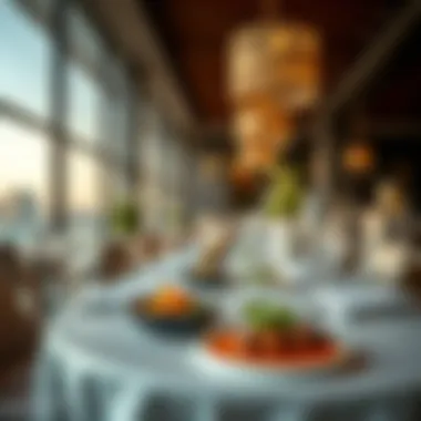 Dining experience at فندق دبي باركس featuring world-class cuisine