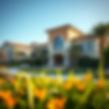 Stunning landscape design surrounding Gardenia