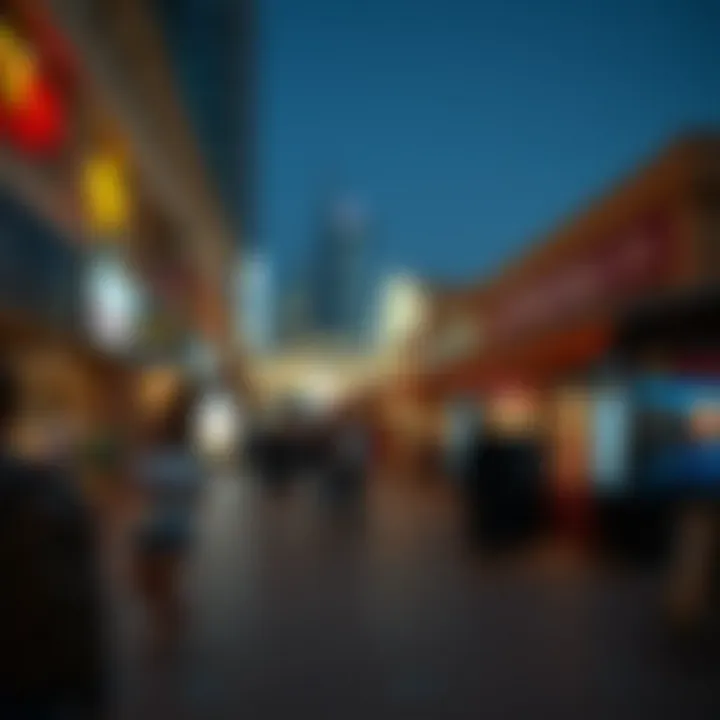 Cultural events and artwork displayed on JBR Walk