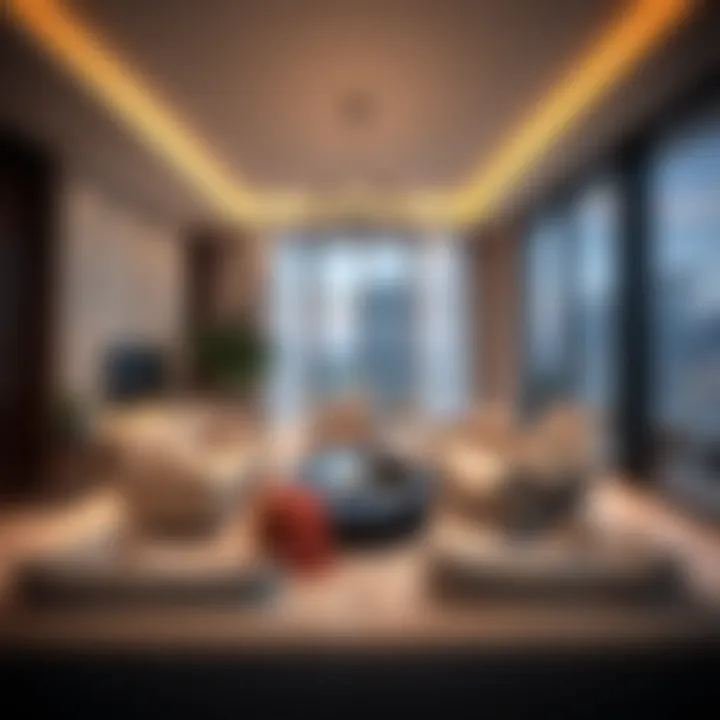 Elegant interior design showcasing modern living spaces