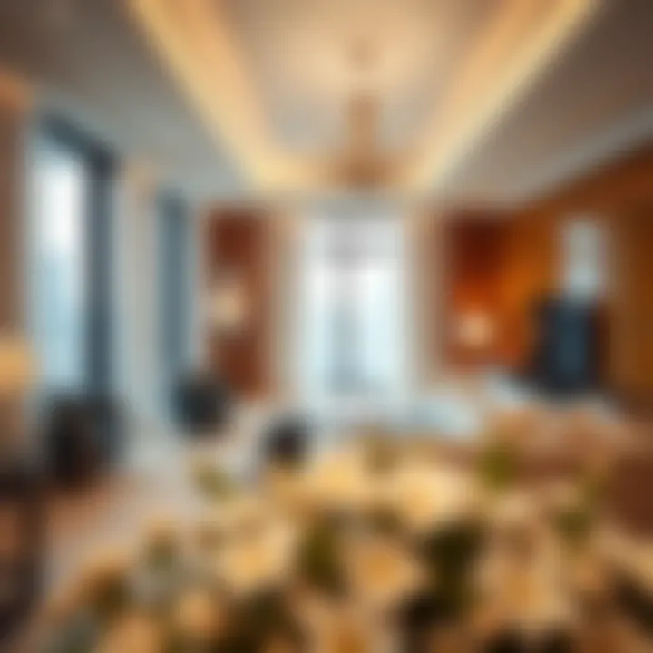 Elegance and Comfort in Movenpick Apartments Luxurious amenities within Movenpick Apartments highlighting the elegant interiors