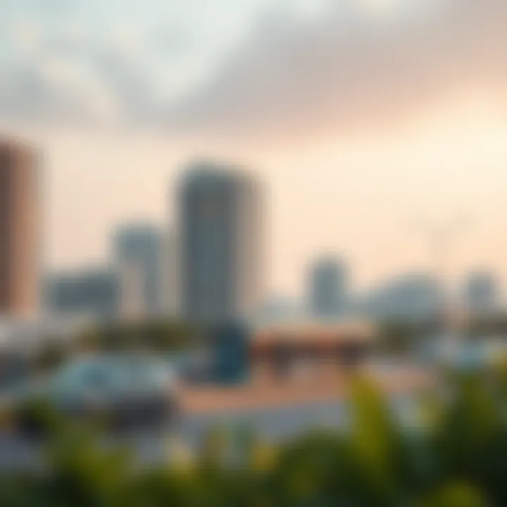 Real Estate Landscape around Nakheel Mall Metro Station Surrounding real estate developments near Nakheel Mall Metro Station