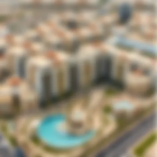 Aerial view of a luxury offplan development in Dubai