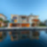 Luxurious waterfront villas in Dubai