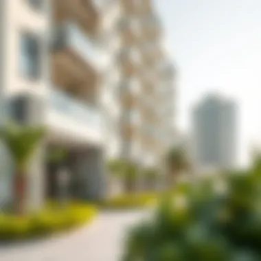 Exterior view of a rental apartment complex