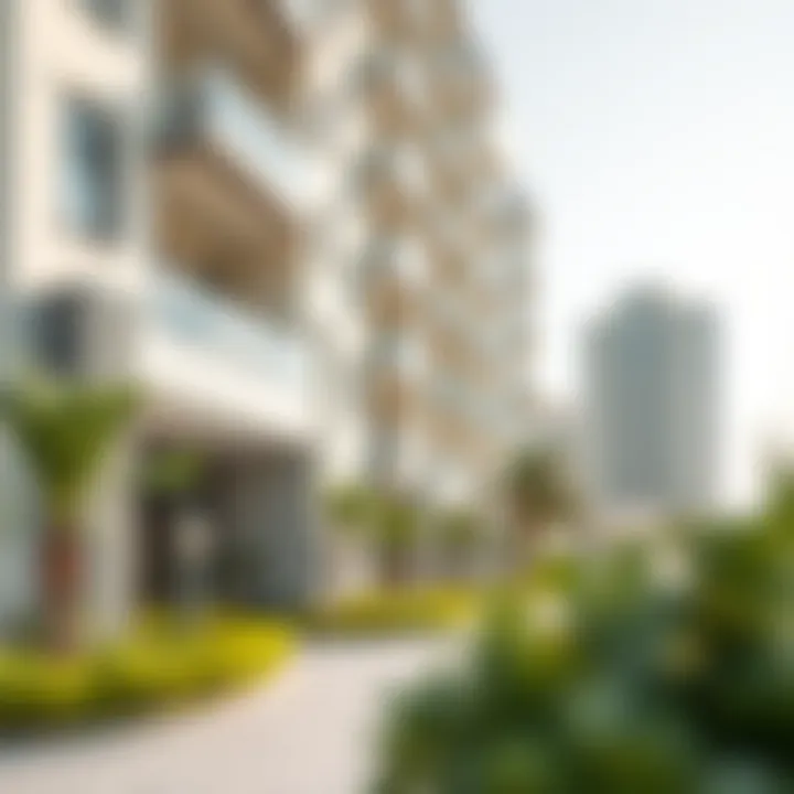 Exterior view of a rental apartment complex