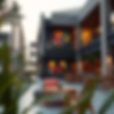 Vibrant community spaces in Silicon Oasis promoting social interaction