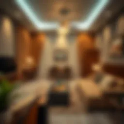 Cozy room interior in Al Nahda