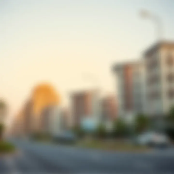 Contemporary Developments on Satwa Road Modern developments illustrating the evolving skyline near Satwa Road