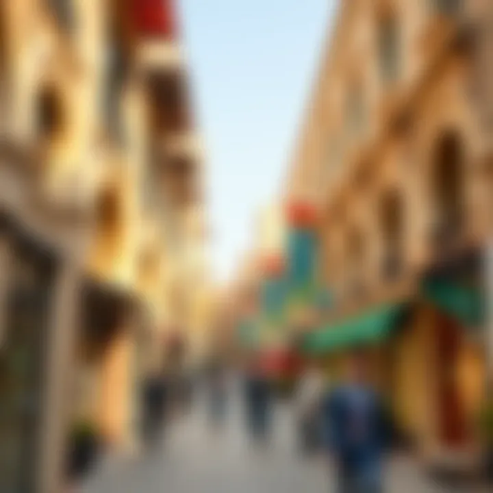 Vibrant commercial spaces in Souq Badr