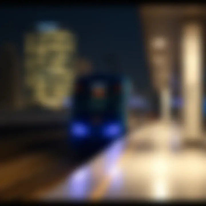 Key Station on the Blue Line Key station along the Blue Line Metro