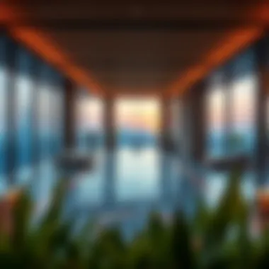 Luxurious amenities offered within the Chic Tower environment