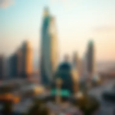 Vibrant cityscape of Dubai emphasizing the tower's investment potential