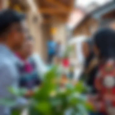 Diverse Cultural Interactions in a Community Diverse cultural interactions fostering community ties