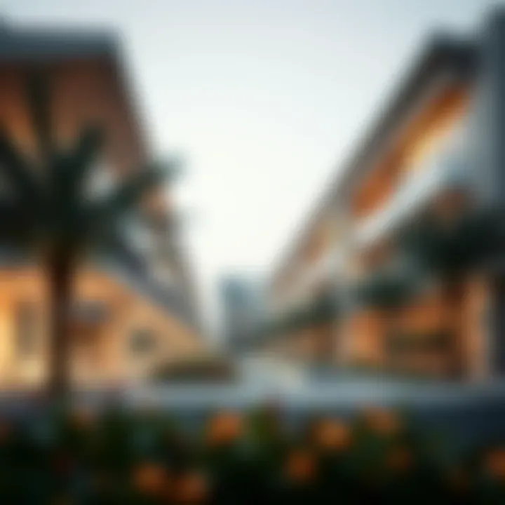 Modern architecture exemplifying Barari's real estate developments