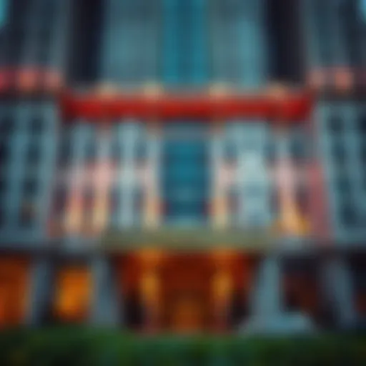 Stunning view of Fairmont Hotel's majestic facade