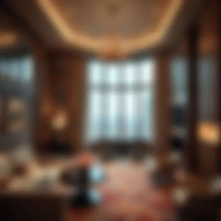 Luxurious interior showcasing the elegance of Fairmont